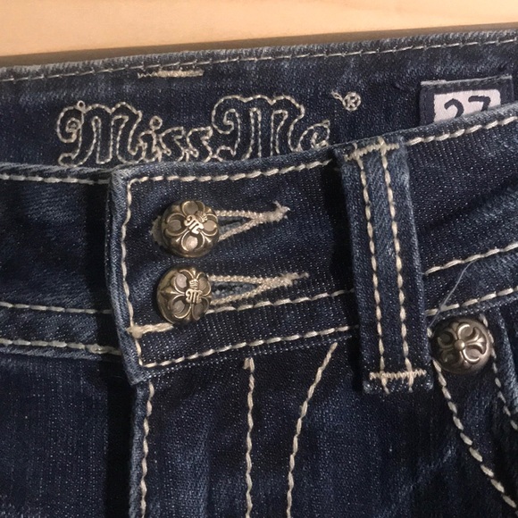 |Miss Me| Embellished Bootcut Jean Sz 27 JP5010-7 - Picture 5 of 8